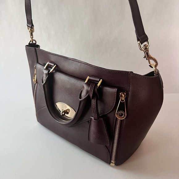 Mulberry Willow Tote - Oxblood Silky Classic Calf - Picture 6 of 9